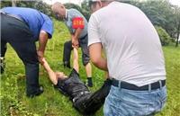 防汛抗洪顯擔(dān)當(dāng)，紅光保安成功營救2名輕生群眾